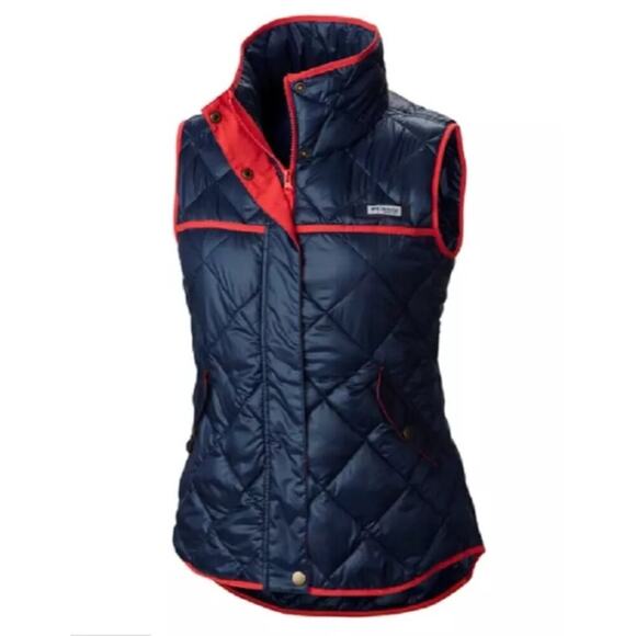 Columbia PFG Harborside Diamond Quilted Vest Size Small $100 MSRP, NWOT - Picture 1 of 9